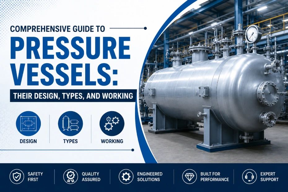Comprehensive Guide To Pressure Vessels: Their Design, Types, and Working
