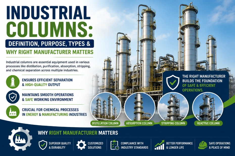 Industrial Columns: Definition, Purpose, Types & Why Right Manufacturer Matters