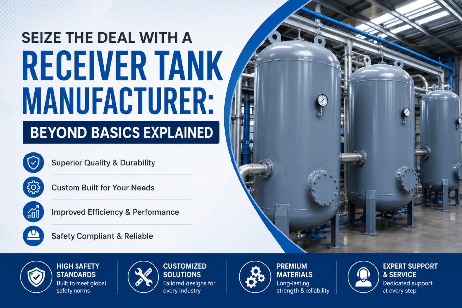 Seize the Deal With a Receiver Tank Manufacturer: Beyond Basics Explained